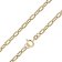 trendor 41900 Necklace for Large Pendants 925 Silver Gold-Plated Width 3.9 mm Image 1