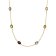 trendor 15180 Damen-Halskette Multicolor Gold 585 / 14K 43 cm Bild 2