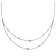 trendor 15132 Ladies' Necklace 925 Silver with Cubic Zirconia Image 1