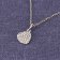 trendor 15144 Women's Necklace Silver Heart Image 2