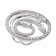 trendor 15147 Ladies' Necklace Silver with Cubic Zirconia Image 2