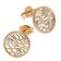 trendor 15155 Women's Earrings Gold-Plated Silver Image 1