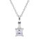 trendor 15166 Ladies' Necklace 925 Silver with Cubic Zirconia Image 1