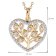 trendor 15163 Ladies' Necklace Gold-Plated Silver Heart Image 4