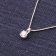 trendor 15182 Women's Necklace with 333/8K White Gold Pendant Image 3