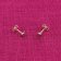 trendor 15200 Earrings Gold 333/8K Cubic Zirconia Ear Studs Image 2