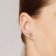 trendor 15203 Women's Ginkgo Stud Earrings Gold 333/8K Image 3