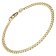 trendor 15292 Women's Bracelet Gold 333 / 8K Curb Chain Bracelet 3.4 mm Wide Image 1