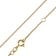 trendor 15255-D Women's Necklace with Letter D Gold Plated Silver 925 Image 3