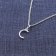 trendor 15210-C Women's Necklace with Letter C Pendant Silver 925 Image 2