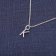 trendor 15210-K Women's Necklace with Letter K Pendant Silver 925 Image 2