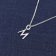 trendor 15210-M Women's Necklace with Letter M Pendant Silver 925 Image 2