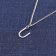 trendor 15210-U Women's Necklace with Letter U Pendant Silver 925 Image 2