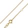trendor 15255-V Women's Necklace with Letter V Gold Plated Silver 925 Image 3