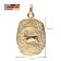 trendor 15404-01 Capricorn Zodiac Gold 333 with Gold-Plated Silver Necklace Image 6