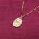 trendor 15404-03 Pisces Zodiac Gold 333 / 8K with Gold-Plated Silver Necklace Image 3