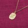 trendor 15404-04 Aries Zodiac Gold 333 / 8K with Gold-Plated Silver Necklace Image 3