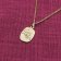 trendor 15436-02 Aquarius Zodiac Gold 585 with Gold-Plated Silver Necklace Image 3