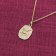 trendor 15436-04 Aries Zodiac Gold 585 / 14K with Gold-Plated Silver Necklace Image 4