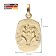 trendor 15436-06 Gemini Zodiac Gold 585 / 14K with Gold-Plated Silver Necklace Image 6