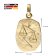 trendor 15436-10 Libra Zodiac Gold 585 / 14K with Gold-Plated Silver Necklace Image 6
