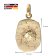 trendor 15382-08 Leo Zodiac Gold 333/8K with Gold-Plated Silver Necklace Image 6