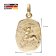 trendor 15382-12 Sagittarius Zodiac Gold 333 with Gold-Plated Silver Necklace Image 6