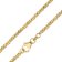 trendor 15496 Byzantine Chain Necklace Gold 585 / 14 kt Width 2 mm Image 1