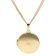 trendor 15522 Halskette mit Medaillon Gold 333 / 8K Damen-Collier Bild 1