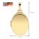 trendor 15529 Locket Gold 585/14K with Gold-Plated Silver Necklace Image 6