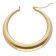 trendor 15533 Hoop Earrings Gold 333 / 8K Ø 35 mm Image 2