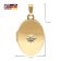 trendor 15540 Locket With Diamond Gold 585/14K On Gold-Plated Silver Chain Image 7
