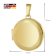 trendor 15528 Medaillon Gold 333/8K mit vergoldeter Silberkette Bild 7
