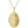 trendor 15548 Ladies' Locket Necklace Gold Plated 925 Silver Image 1