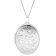 trendor 15550 Ladies Necklace with Large Locket 925 Silver Image 1