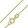trendor 15560-08 Zodiac Leo 333 Gold with Peridot + Gold-Plated Silver Chain Image 3