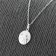 trendor 73570 Silver Necklace Diamond Angel Pendant Image 3