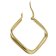 trendor 15596 Damen-Ohrringe mit Bügel 925 Silber Vergoldet Bild 2
