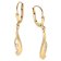 trendor 15616 Women's Earrings 925 Silver Gold-Plated with Cubic Zirconia Image 1