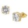 trendor 15624 Earrings for Women and Men 925 Silver Gold-Plated Image 1