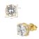 trendor 15624 Earrings for Women and Men 925 Silver Gold-Plated Image 5