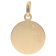 trendor 15588 Kid's Pendant Angel Gold 333 with Gold-Plated Silver Necklace Image 2
