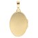 trendor 15640 Locket with Diamonds Gold 333 on a Gold-Plated Silver Necklace Image 2