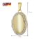 trendor 15640 Locket with Diamonds Gold 333 on a Gold-Plated Silver Necklace Image 7