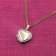trendor 15644 Necklace with Heart Locket Gold Plated Silver 925 Image 4
