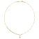 trendor 15646 Women's Necklace Gold Plated Silver 925 with Pearl Image 2