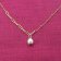 trendor 15646 Women's Necklace Gold Plated Silver 925 with Pearl Image 3