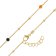 trendor 15649 Ladies' Necklace Gold Plated Silver with Genuine Colour-Stones Image 4