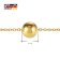 trendor 15654 Women's Bracelet Gold Plated 925 Silver with Ball Image 5