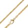 trendor 15716 Byzantine Chain Necklace Gold 585 / 14K Width 1.8 mm Image 1